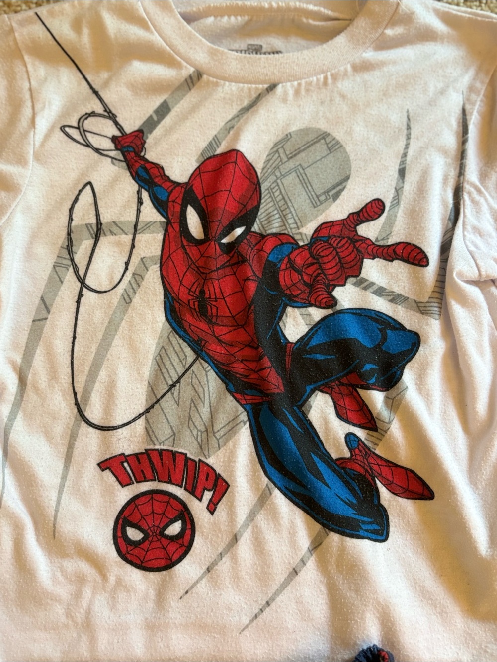 Spiderman Kids Pajama Set - Size 6 - Picture 3 of 7